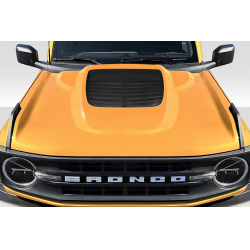 2021-2025 Ford Bronco Duraflex GT500 V2 Hood - 1 Piece image - 1