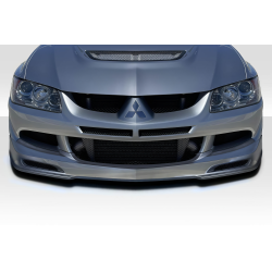 2003-2005 Mitsubishi Lancer Evolution 8 9 Duraflex Racer X Front Lip Spoiler Air Dam - 1 Piece image - 1