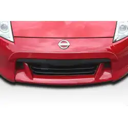 2009-2012 Nissan 370Z Z34 NISM Look Front Bumper Lip Spoiler Nose Finisher - 1 Piece (S) image - 3