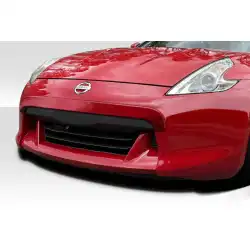 2009-2012 Nissan 370Z Z34 NISM Look Front Bumper Lip Spoiler Nose Finisher - 1 Piece (S) image - 7