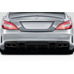 2012-2018 Mercedes W218 CLS63 Duraflex Heaves Rear Diffuser - 1 Piece image - 1