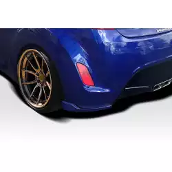 2012-2017 Hyundai Veloster Bailer Rear Lip Add On Spoilers - 2 Pieces (S) image - 1