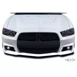 2011-2014 Dodge Charger Polyurethane SRT Look Front Bumper - 1 Piece (S) image - 1
