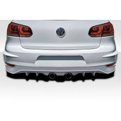 2010-2014 Volkswagen Golf GTI Duraflex R400 Look Rear Bumper - 1 Piece image - 1