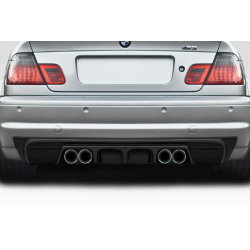 2000-2006 BMW 3 Series M3 E46 2DR Duraflex GT Tune Rear Diffuser- 1 Piece image - 1