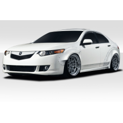 2009-2014 Acura TSX Duraflex Khan Wide Body Fender Flare Kit - 10 Piece image - 3