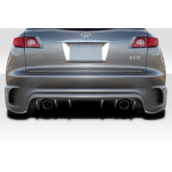 2003-2008 Infiniti FX35 FX45 S50 Duraflex Samba Rear Bumper - 1 Piece image - 1