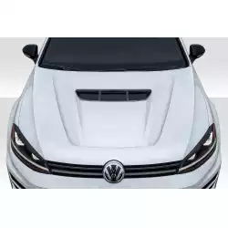 2015-2021 Volkswagen Golf / GTI RBT Hood -1 Piece (S) image - 1