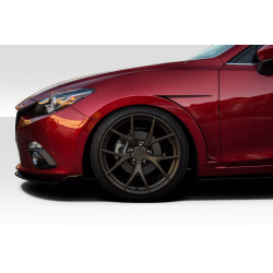 2014-2018 Mazda 3 Duraflex Macer Front Fenders - 2 Pieces image - 1
