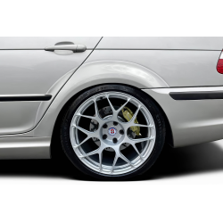 2001-2006 BMW 3 Series Duraflex M Look Rear Fender Flares - 4 Piece image - 1