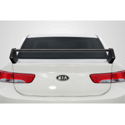 2010-2013 Kia Forte Carbon Creations Soya Rear Wing Spoiler - 3 Pieces image - 1
