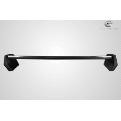 2010-2013 Kia Forte Carbon Creations Soya Rear Wing Spoiler - 3 Pieces image - 2