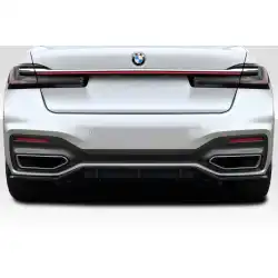2020-2022 BMW 7 Series G11 Gala Rear Diffuser - 3 Piece image - 1