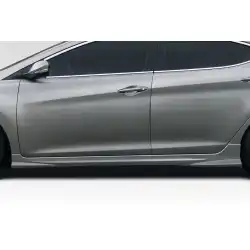 2011-2013 Hyundai Elantra Elaver Side Skirt Rocker Panels - 2 Pieces image - 1