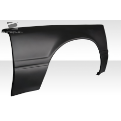 1979-1993 Ford Mustang Duraflex Manta Front Fender Flares - 2 Pieces ( +3 inches ) image - 5