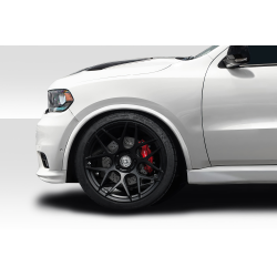 2014-2023 Dodge Durango Duraflex SRT Look Front Fender Flares - 2 Pieces image - 1