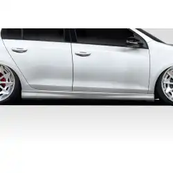 2010-2014 Volkswagen Golf GTI Votex Look Side Skirt Rocker Panels - 2 Pieces image - 1
