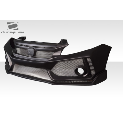 2012-2015 Honda Civic 4DR Duraflex FK8 Type R Look Front Bumper - 1 Piece image - 5