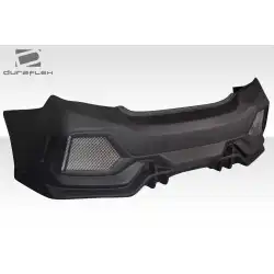2012-2015 Honda Civic 4DR FK8 Type R Look Rear Bumper - 1 Piece image - 4