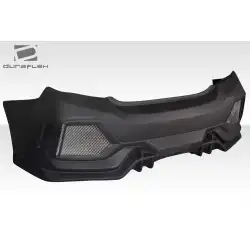 2012-2015 Honda Civic FK8 Style Rear Bumper - 1 Piece image - 7