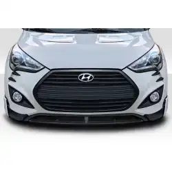 2012-2017 Hyundai Veloster Turbo Minda Front Lip Spoiler Air Dam - 3 Piece image - 1