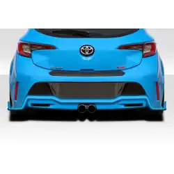 2019-2025 Toyota Corolla Hatchback Kora Rear Diffuser - 1 Piece image - 1