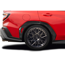 2022-2024 Subaru WRX Carbon Creations OEM Look Rear Fender Flares - 4 Pieces image - 1