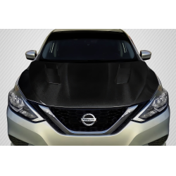 2016-2019 Nissan Sentra Carbon Creations JS Hood - 1 Piece image - 1