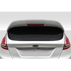 2014-2019 Ford Fiesta Duraflex Fado Rear Roof Wing Spoiler - 1 Piece image - 1