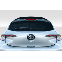 2019-2023 Toyota Corolla Hatchback Duraflex Tapa Rear Roof Wing Spoiler - 1 Piece image - 1