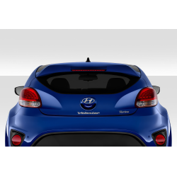 2012-2017 Hyundai Veloster Turbo Duraflex Varix Rear Wing Spoiler - 1 Piece image - 1