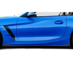 2019-2023 BMW Z4 Carbon Creations Zamba Side Skirt Rocker Panel Splitters - 2 Pieces (s) image - 1