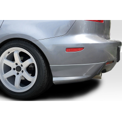 2004-2009 Mazda 3 Duraflex Maver Rear Lip Add on Spoilers - 2 Pieces image - 1