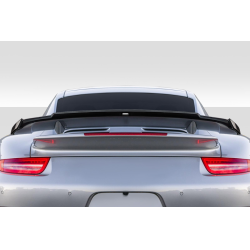 2014-2019 Porsche 991 Turbo Duraflex Raven Rear Wing Spoiler Extension - 1 Piece image - 1