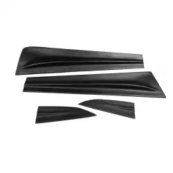 2002-2007 Subaru Impreza WRX STI 4DR Reva Rear Door Canards - 4 Pieces image - 3