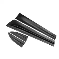 2002-2007 Subaru Impreza WRX STI 4DR Reva Rear Door Canards - 4 Pieces image - 5