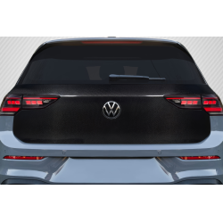 2022-2023 Volkswagen Golf GTI Carbon Creations OEM Look Rear Hatch - 1 Piece image - 1