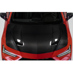 2021-2025 Acura TLX Carbon Creations Enerva Hood - 1 Piece image - 1