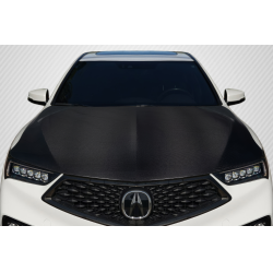 2018-2020 Acura TLX Carbon Creations OEM Look Hood - 1 Piece image - 1