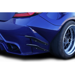 2022-2025 Toyota GR86 / Subaru BRZ Duraflex GT Competition Rear Bumper Canards - 4 Pieces image - 1