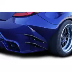 2022-2025 Toyota GR86 / Subaru BRZ GT Competition Rear Bumper Canards - 4 Pieces image - 1
