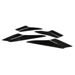 2022-2025 Toyota GR86 / Subaru BRZ GT Competition Front Bumper Canards - 4 Pieces image - 3