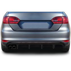 2011-2014 Volkswagen Jetta GLI Carbon Creations Circuit Rear Diffuser - 1 Piece image - 1