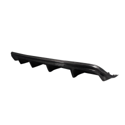 2011-2014 Volkswagen Jetta GLI Carbon Creations Circuit Rear Diffuser - 1 Piece image - 4