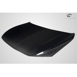 2019-2025 Volkswagen Jetta Carbon Creations OEM Look Hood - 1 Piece image - 3