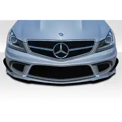 2012-2014 Mercedes W204 Black Series Look Front Bumper - 1 Piece image - 1