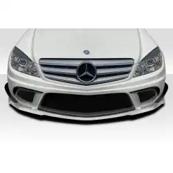 2008-2011 Mercedes C Class W204 Black Series Look Front Bumper - 1 Piece image - 1