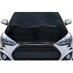 2012-2017 Hyundai Veloster OEM Look Hood - 1 Piece image - 1