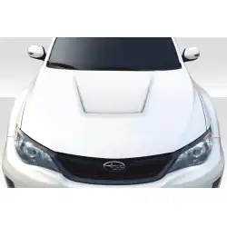 2008-2011 Subaru Impreza 2008-2014 WRX STI Vortex Hood - 1 Piece image - 1