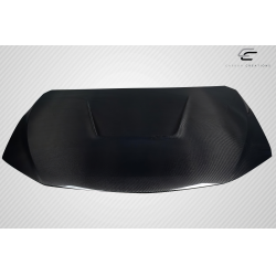 2008-2011 Subaru Impreza 2008-2014 WRX STI Carbon Creations Vortex Hood - 1 Piece image - 2